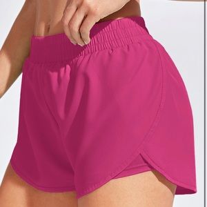 Hot Pink Running Shorts